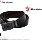VARESE 98056-50 - Real leather belt with Lamborghini buckle